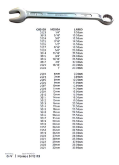 Llave Combinada Acodada 18 Mm Profesional Bremen 3515 - comprar online
