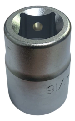 Tubo Bocallave Estriada 1-1/16 Encastre 3/4 Bremen 3799 - tienda online