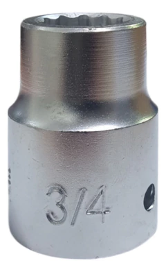 Imagen de Tubo Bocallave Estriada Encastre 3/4 Medida 3/4 Bremen 3794