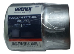 Tubo Bocallave Estriada 1-1/8 Encastre 3/4 Bremen 3800 - comprar online