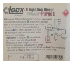 Botella Limpia Inyeccion Diesel Purge 500ml Locx - comprar online
