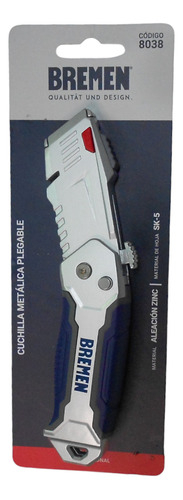 Cuchilla Cutter Trapezoidal Plegable Durlock Bremen - tienda online