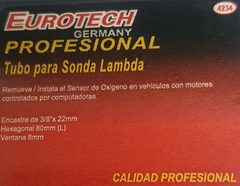 Tubo Eurotech Extractor Sonda Lambda 22mm Enc 3/8 Largo 80mm - Herramientas Dali