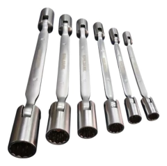 Set Juego 6 Llaves Pipa Articuladas Ruhlmann 8mm A 19mm - Herramientas Dali