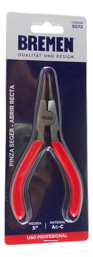 Pinza Seeger Seguer 5 Pulgadas Abrir Recta Prof Bremen 5072 - comprar online