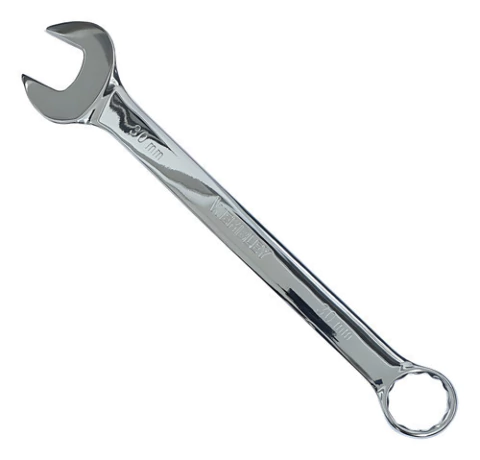Llave Combinada Cromada 30 Mm Wembley Profesional Cr-v 7951