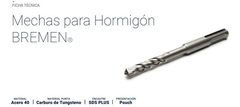 Mecha Broca Widia Sds Plus Hormigón 8 X 450mm Bremen 6430 en internet