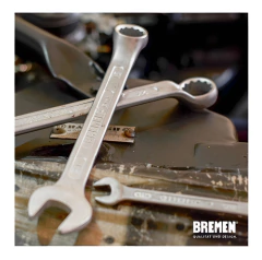Llave Combinada Acodada 12 Mm Profesional Bremen 3509 - tienda online