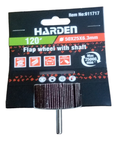 Lija Montada Flap 50mm X 25mm G120 Harden 611717 - comprar online