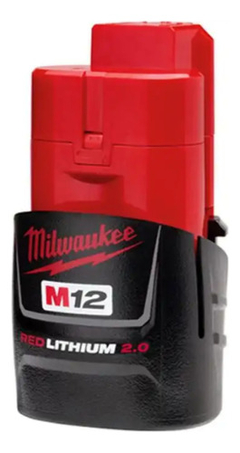 Batería Recargable Milwaukee 2 Amp M12 12 Volt Ion Litio