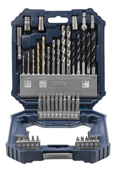 Set Kit Bremen 41 Piezas Mechas Titanio Puntas Y Tubos 8028