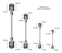 Set Llaves Combinadas Crique Bremen 4 En 1 De 8a24 Mm 7809 - tienda online
