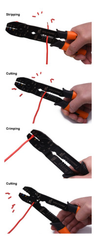 Pinza Crimpeadora Pelacable 66 Piezas Harden 660666 - Herramientas Dali