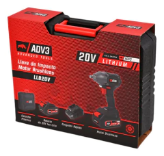 Pistola Llave Impacto Brushless Encastre 1/2 20v Adv3 - Herramientas Dali