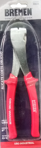 Alicate Corte Oblicuo Bremen 8 PuLG Industrial 1000v 3954 - Herramientas Dali