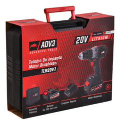 Taladro Impacto Adv3 20v Motor Brushless 2 Baterias Maletin - Herramientas Dali