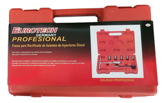 Kit Fresas Para Asiento Inyectores Diesel 7 Piezas Eurotech