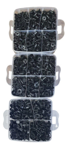 Kit Surtido 630 Remaches Clip Y Sacaclip Ruhlmann Ru14000