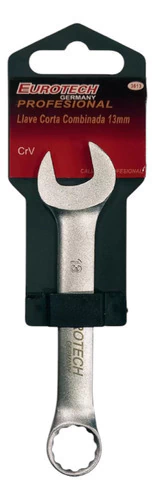 Llave Combinada Corta 13mm Eurotech 112mm Eu3613