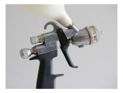 Pistola Pintar Cane Por Gravedad Spg Aluminio Profesional - comprar online