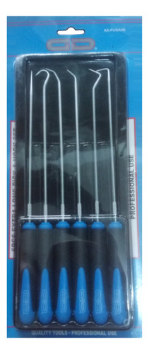 Set Juego 6 Ganchos Leznas Largas Gd Tools Profesional - tienda online