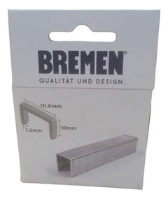 Grampas Para Engrampadora Manual Pesada Bremen 2329 10mm en internet