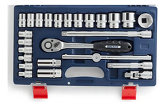 Kit Herramientas Llaves Tubos Combinadas 35 Pzs Bremen 6066 - Herramientas Dali