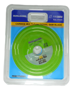 Disco Diamantado Corte Pulido Vidrio 115mm Ruhlmann Ru15357 - comprar online