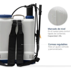 Pulverizador Fumigador Mochila Agro Manual Bremen 20l 8329 - Herramientas Dali