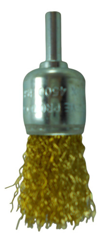 Cepillo Brocha Taladro Descarbonizador 24 Mm Bronce Ruhlmann