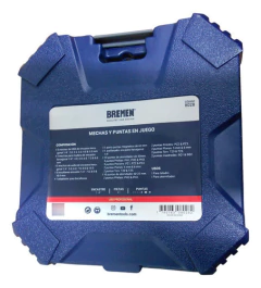 Set Kit Bremen 41 Piezas Mechas Titanio Puntas Y Tubos 8028 - comprar online