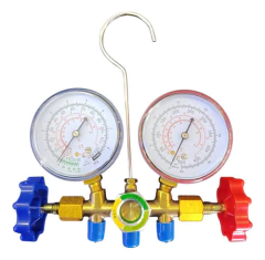 Manometro Manifold Refrigeración Gas 134a R22 R12 Ruhlmann - comprar online