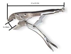 Set 2 Pinza Presion Perro Fuerza Curva 10 Pulgadas Wembley en internet