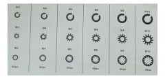 Imagen de Surtido Kit Juego Arandelas 720 Piezas Eurotech Profesional
