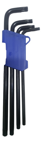 Imagen de Set Juego 9 Llaves Tamper Torx Extra Larga Ruhlmann Ru30601
