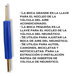Llave Terraja Saca Ovulo Valvula Moto Auto Vial 130mm en internet