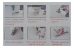 Kit De Insertos 15 Piezas M12x1 Ruhlmann Macho Mecha Ru43034