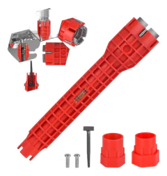 Imagen de Llave Multiple Plomeria Baños Monocomando Lavatorio Grifo