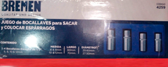 Juego De Extractor Colocador De Esparragos 1/2 Bremen 4259 en internet