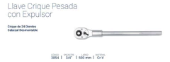 Llave Crique Enc 3/4 Pesada 500mm Con Expulsor Bremen 3854