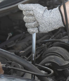 Imagen de Llave Bremen Estriada Larga Poli V 10mm Y 11mm 332mm 8050