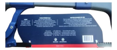 Arco Sierra Alta Tension Industrial 12 Pul 305mm Bremen 7038 en internet