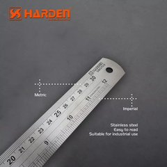 Regla Pie Metalico Harden 15cm Acero Inoxidable 54280 en internet