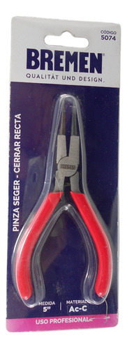 Pinza Seeger Seguer 5 Pulgadas Cerrar Recta Prof Bremen 5074 - Herramientas Dali