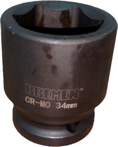 Llave Tubo Alto Impacto Hex 34mm Enc 3/4 PuLG Bremen 5886