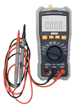 Multimetro Digital Bremen Digital True Rms Inteligente 8340
