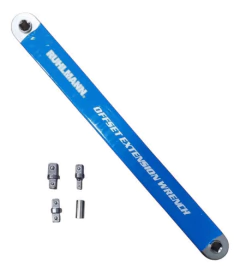 Llave De Extension Universal 390mm 4 Adaptadores Ruhlmann