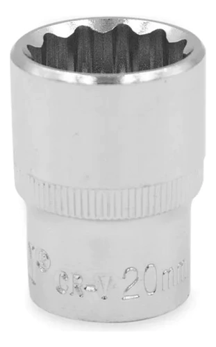 3472 Llave Tubo Bremen 20 Mm Enc 1/2 Estriado Corto