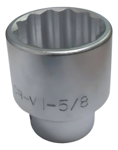 Tubo Bocallave Estriada 1-5/8 Encastre 3/4 Bremen 3808