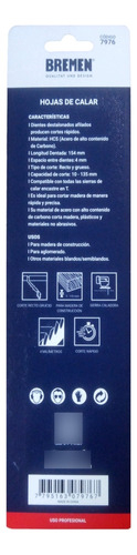 Set Juego 3 Hojas Calar Encastre T Madera T744d Bremen 7976 - comprar online